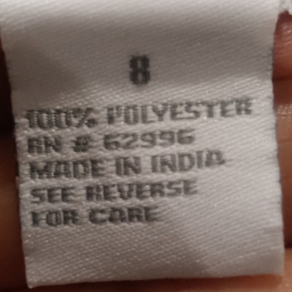 Dress Barn Floral halter dress size 8 - Picture 6 of 6